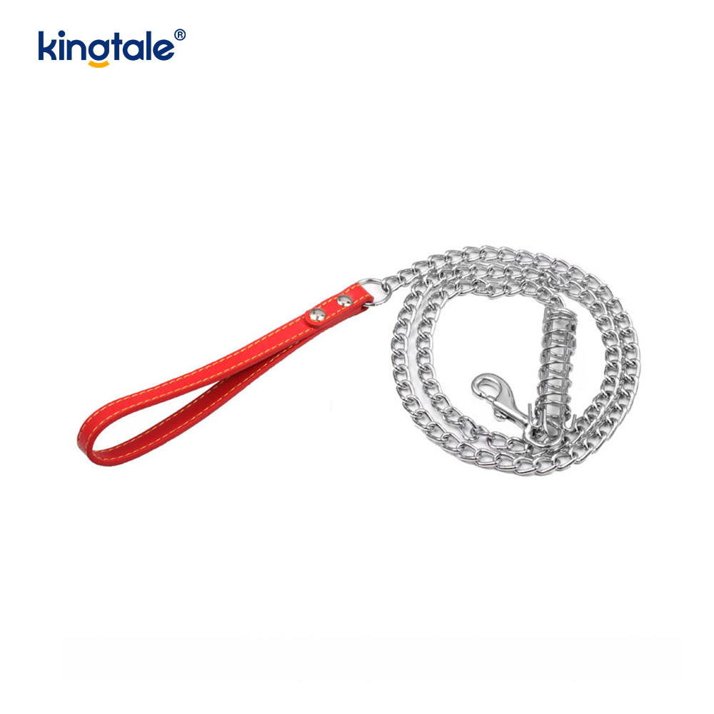 Dây xích chó Kim loại mạ Chrome Phụ kiện cho chó Dây xích kim loại